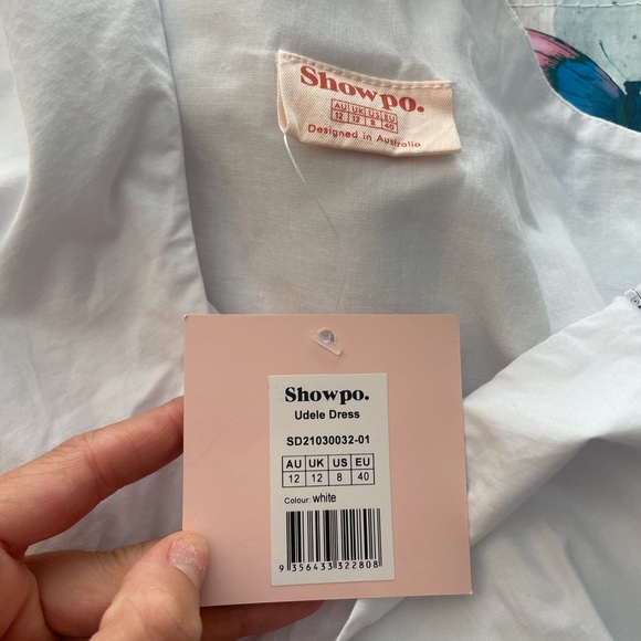 One shoulder white dress - Picture 5 of 5